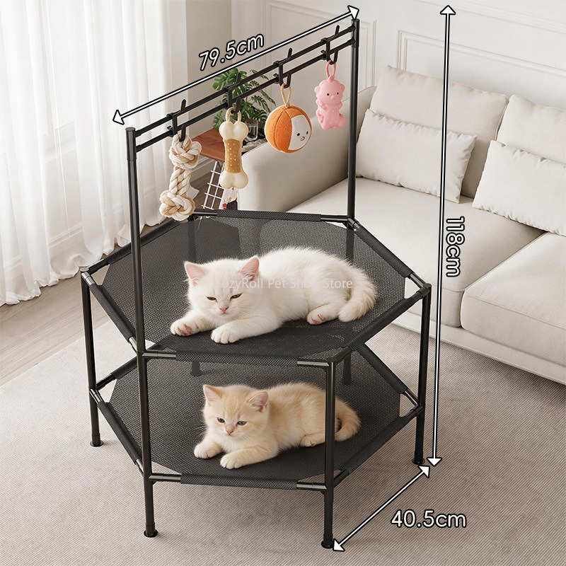 Outdoor Camping Dog Bed - 1-2 layer High Bed Dog Bed