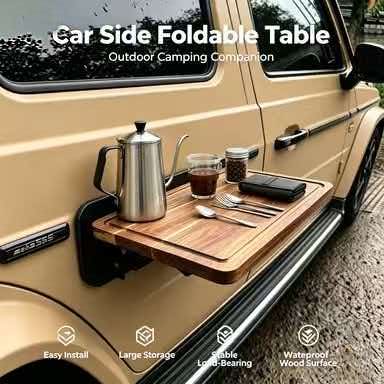 Outdoor Camping Furniture - Quick Setup Car Side Mount Foldable