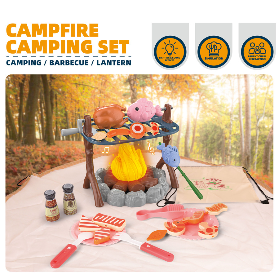 Outdoor Camping For Kids - Kids Camping Tent Set Baby Playground