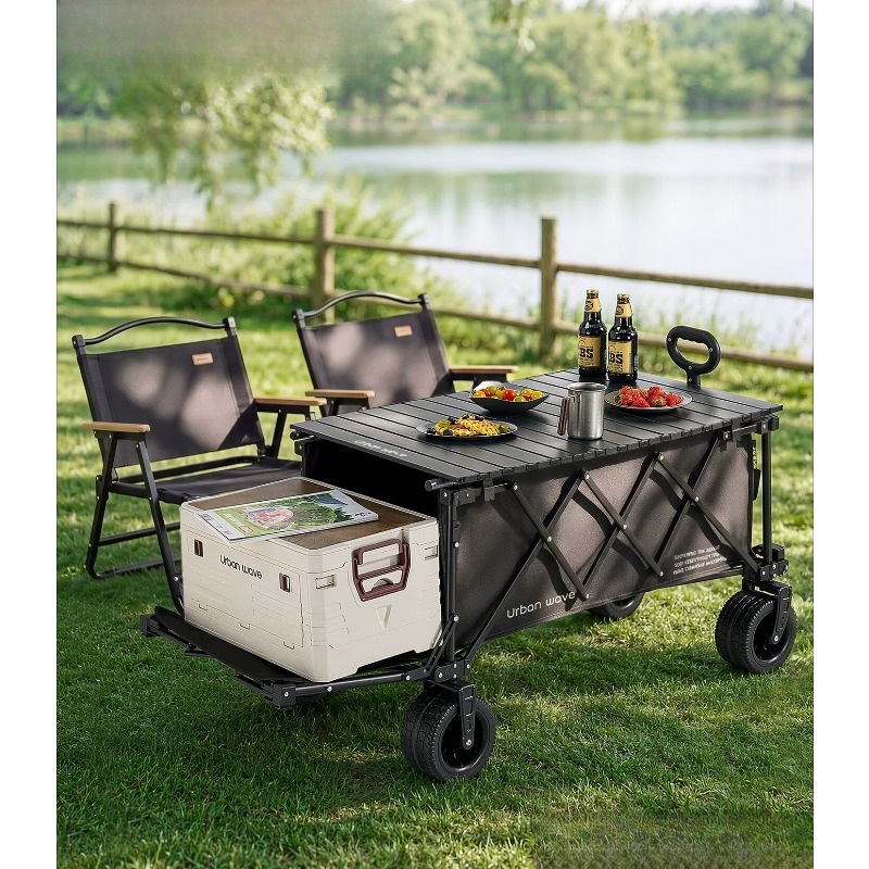Outdoor Camping For Kids - Folding Camping Wagon Cart Outdoor Collapsible