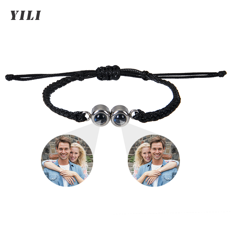 Paracord Bracelet - Custom Picture Bracelet Personalized Bracelets with