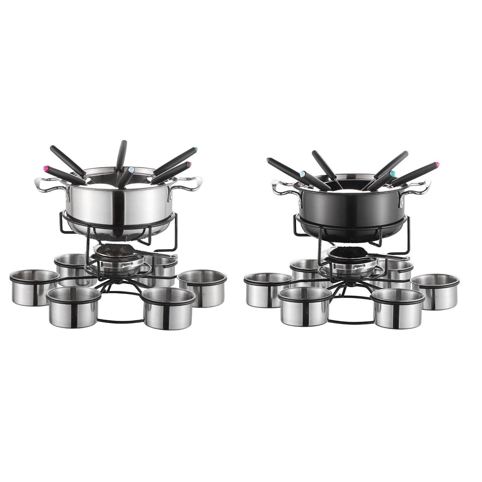 Camp Cooking Set - Fondue Pot Set Cooking Stove Thickened