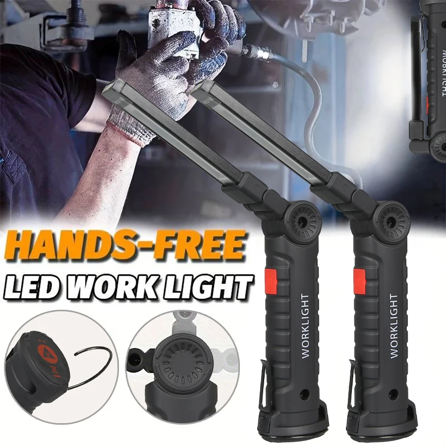 Outdoor Camping Light Portable - New Portable COB LED Flashlight USB