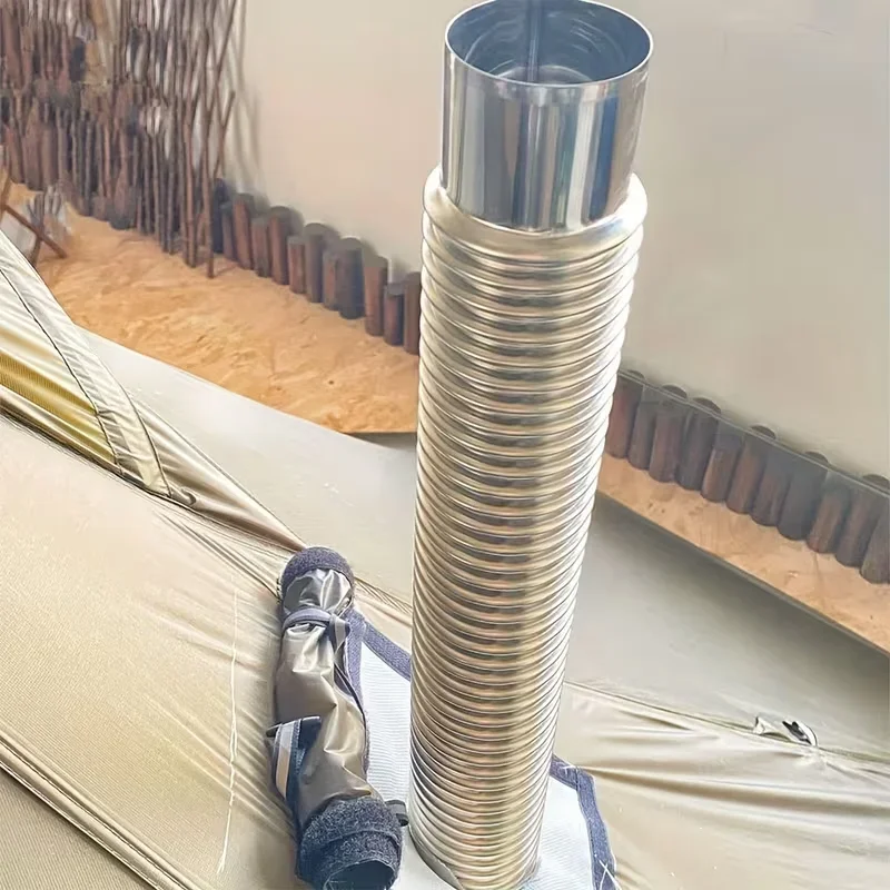 Outdoor Camping Ventilator - Adjustable High Temperature Resistant Ventilation Ducts,