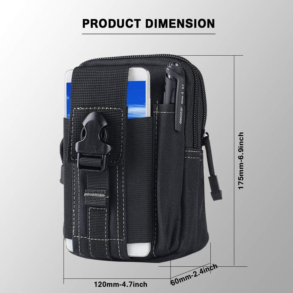 Tactical Molle Belt Pouch Mili - Outdoor Camping Stores ulasan dan harga