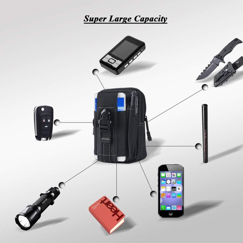 Tactical Molle Belt Pouch Mili - Outdoor Camping Stores ulasan dan harga