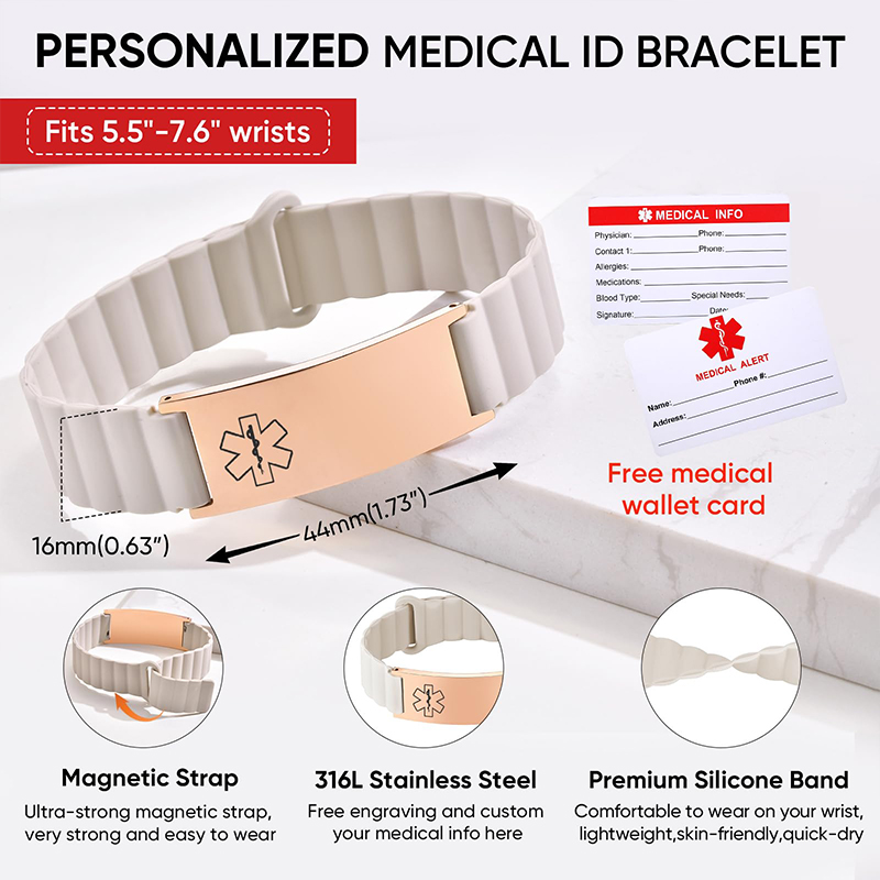 Custom Medical ID Bracelet for - Paracord Bracelet ulasan dan harga