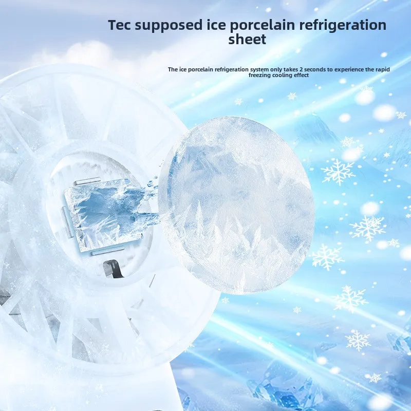 Ice compress high-speed coolin - Outdoor Camping Misting Fan ulasan dan harga