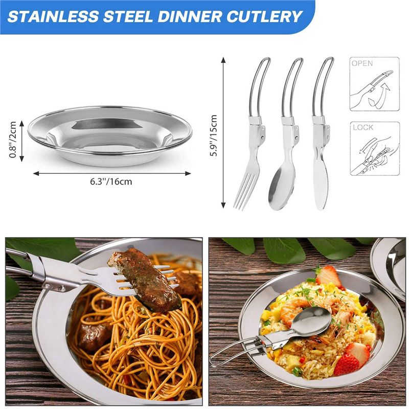 【BUYERS】Camping Cookware Porta - Camp Cooking Set ulasan dan harga