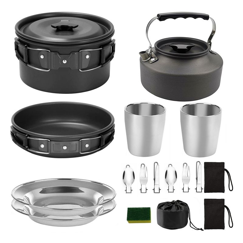【BUYERS】Camping Cookware Porta - Camp Cooking Set ulasan dan harga