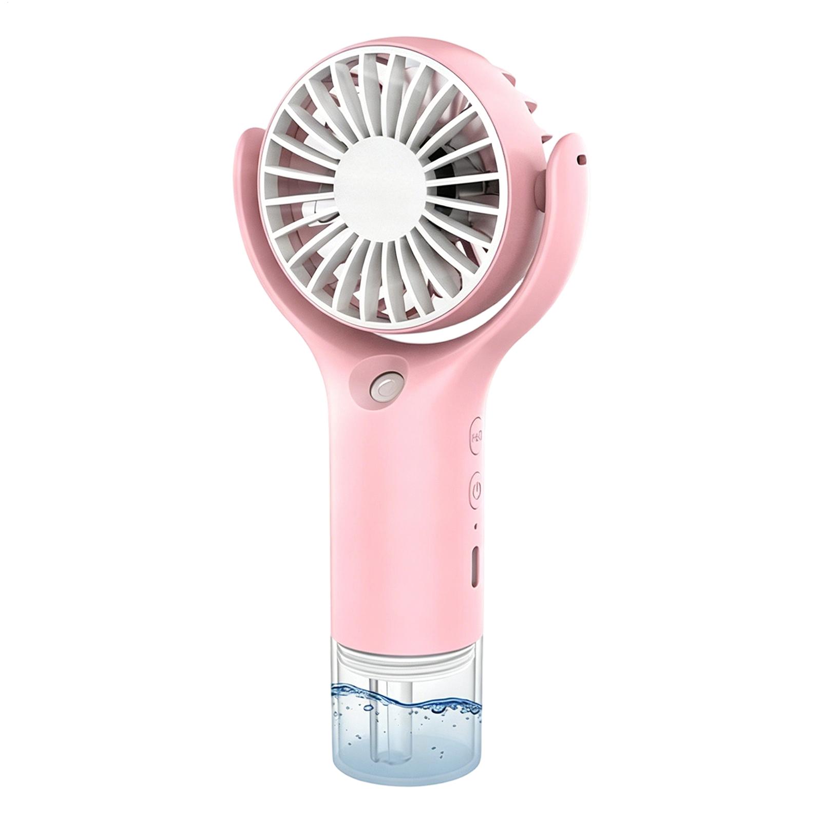 Portable Fan with Mist USB Cha - Outdoor Camping Misting Fan ulasan dan harga