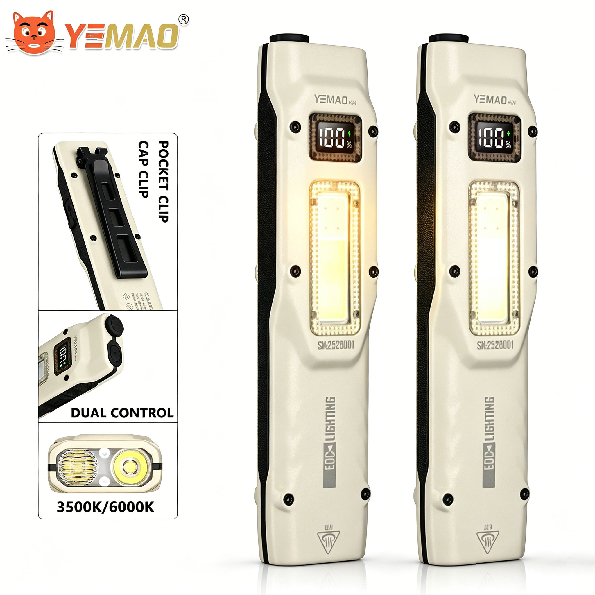 Portable 880LM YEMAO M28 Ultra - Outdoor Camping Light Portable ulasan dan harga