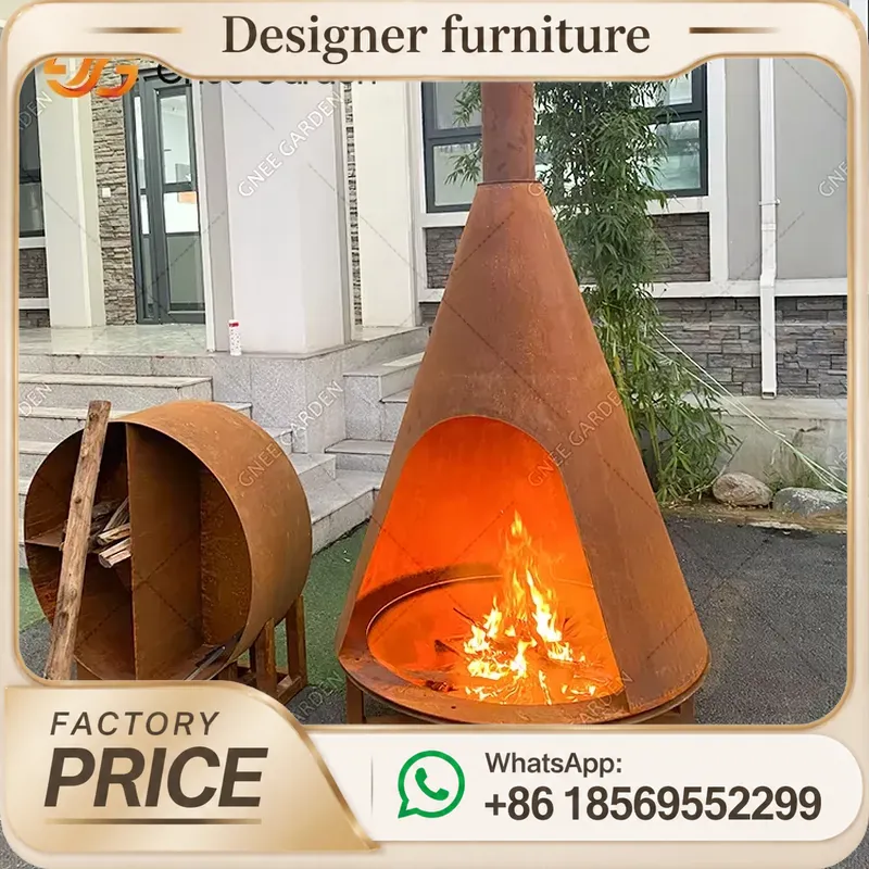 Portable Wood Pellet Stove Wit - Outdoor Camping Furniture ulasan dan harga