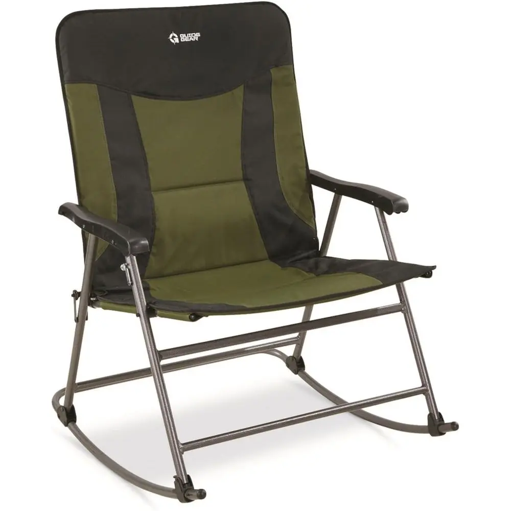 Oversized 600 lb Capacity Port - Outdoor Camping Rocking Chair ulasan dan harga