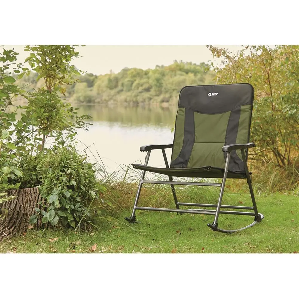 Oversized 600 lb Capacity Port - Outdoor Camping Rocking Chair ulasan dan harga