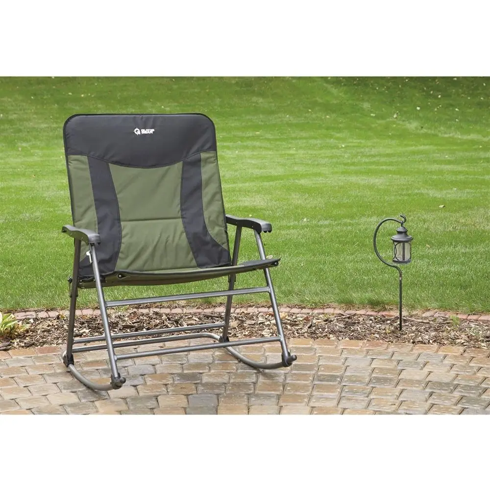Oversized 600 lb Capacity Port - Outdoor Camping Rocking Chair ulasan dan harga