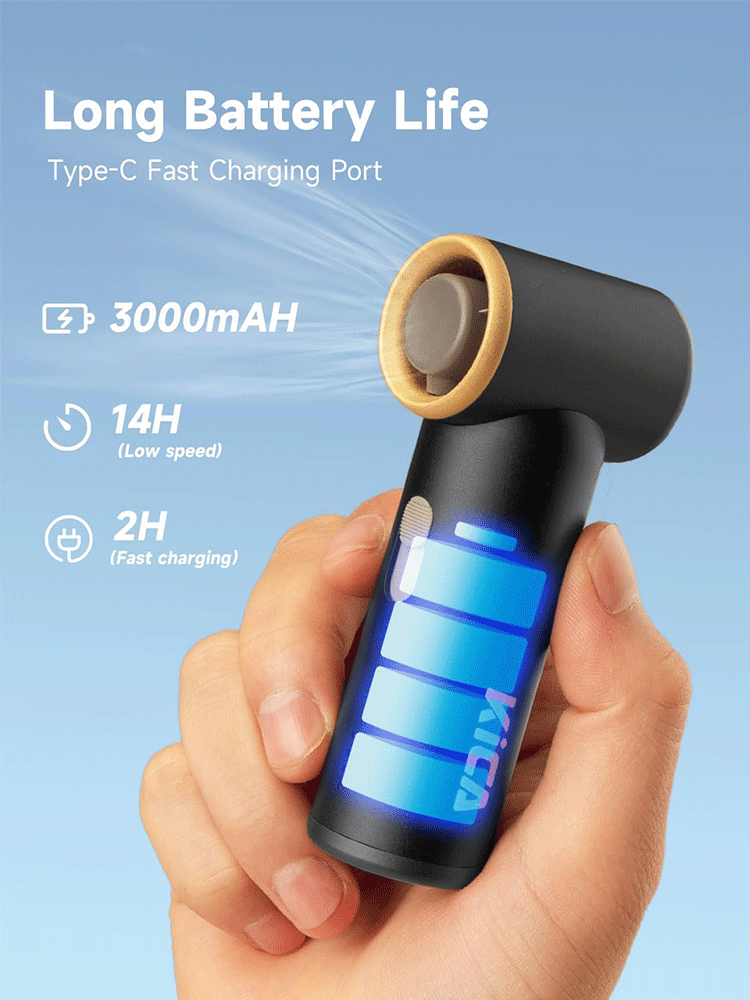 Kica JetFan Mini Personal Hand - Outdoor Camping Ventilator ulasan dan harga