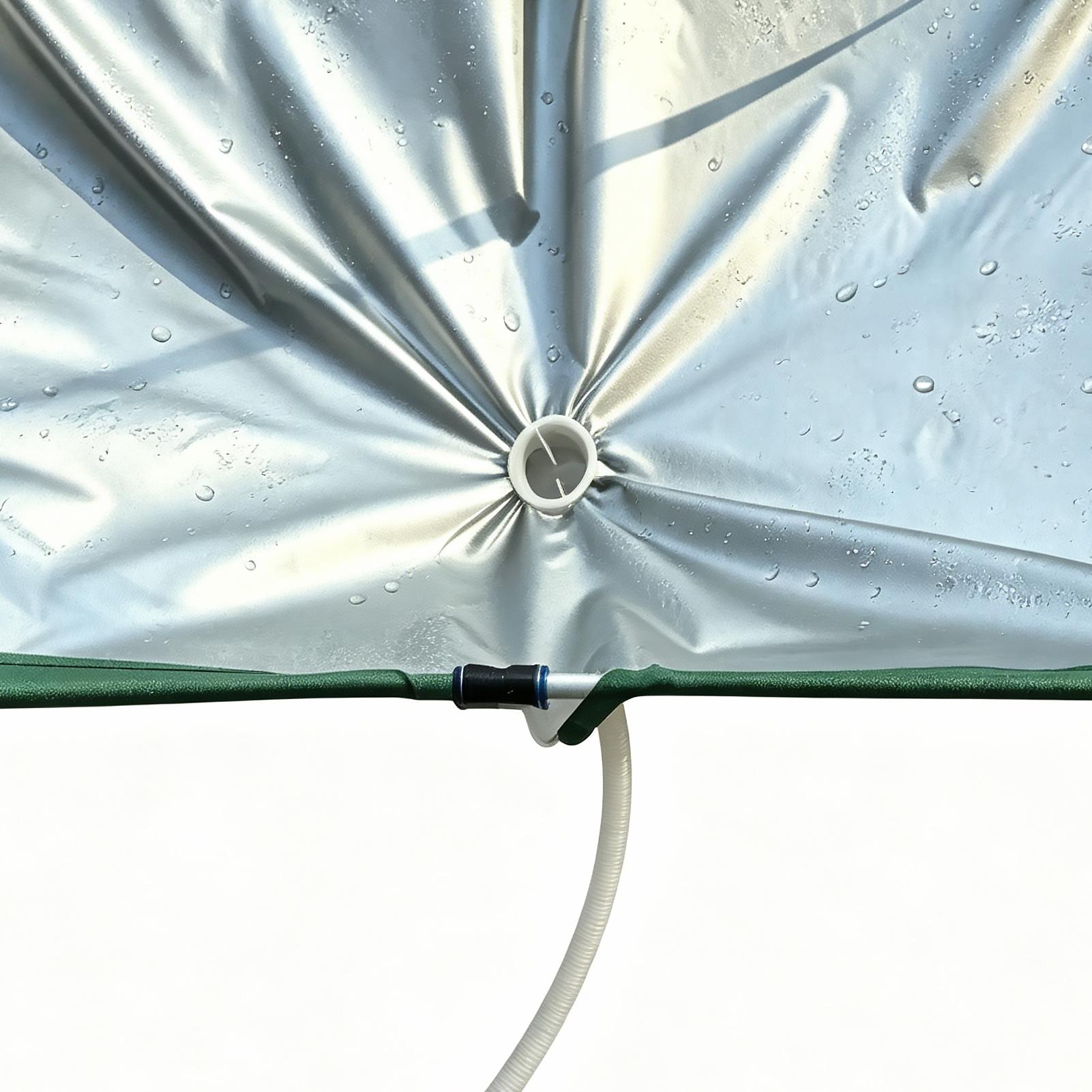 1pc Rain Collector for Garden  - Outdoor Camping Water Filter ulasan dan harga