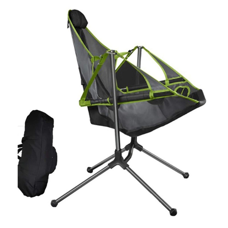 Portable Folding Camping Rocki - Outdoor Camping Rocking Chair ulasan dan harga