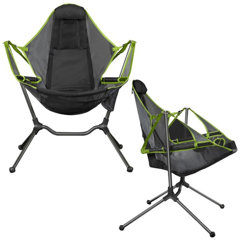 Portable Folding Camping Rocki - Outdoor Camping Rocking Chair ulasan dan harga