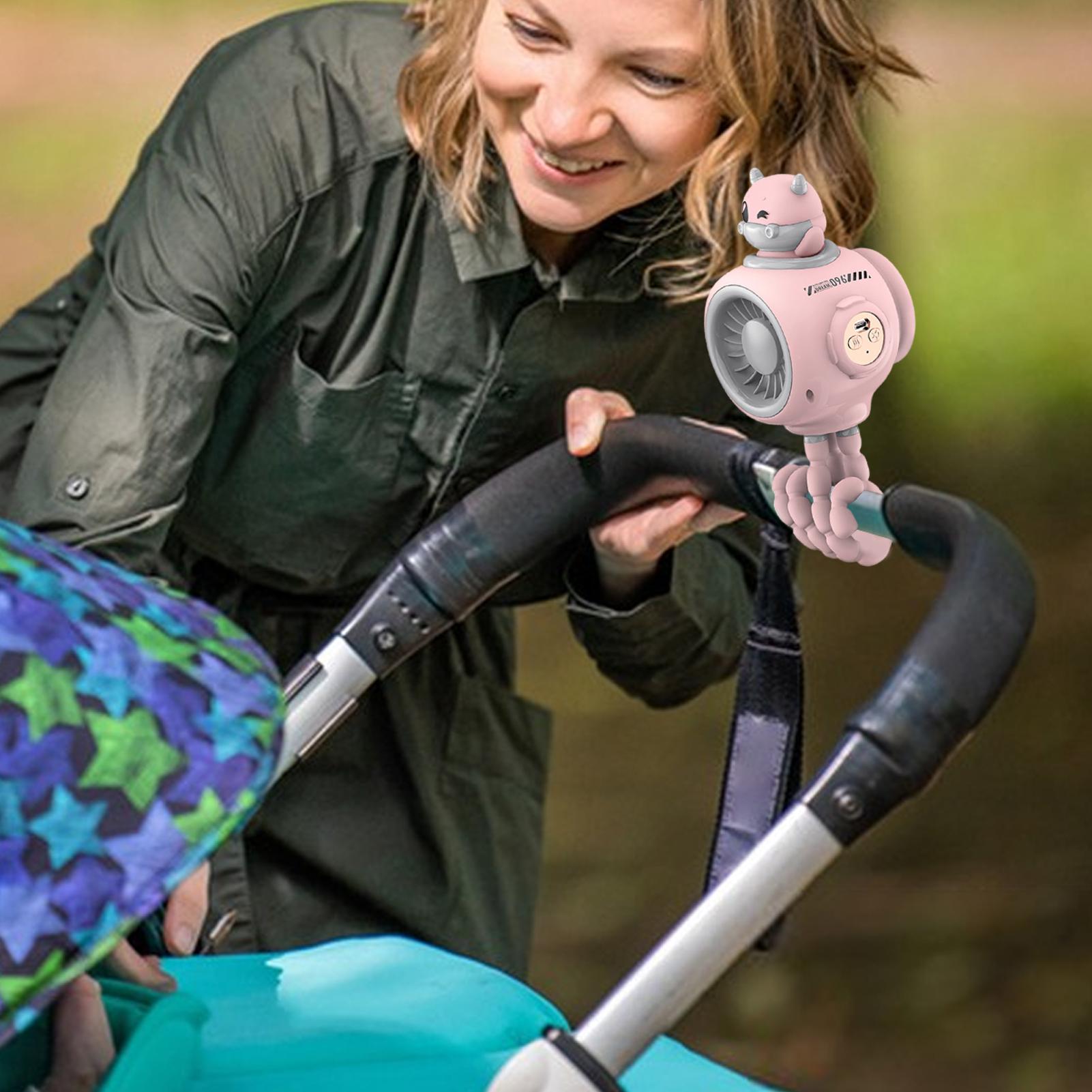 Stroller Misting Fan Clip Fan  - Outdoor Camping Misting Fan ulasan dan harga