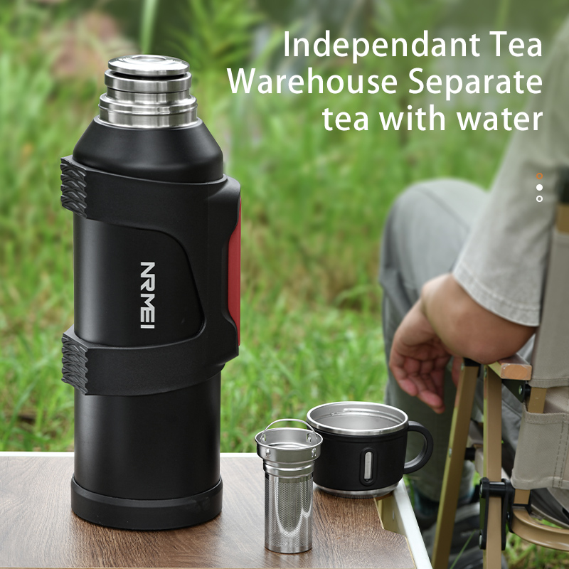 Stainless Steel Insulated Jug  - Outdoor Camping Water Filter ulasan dan harga