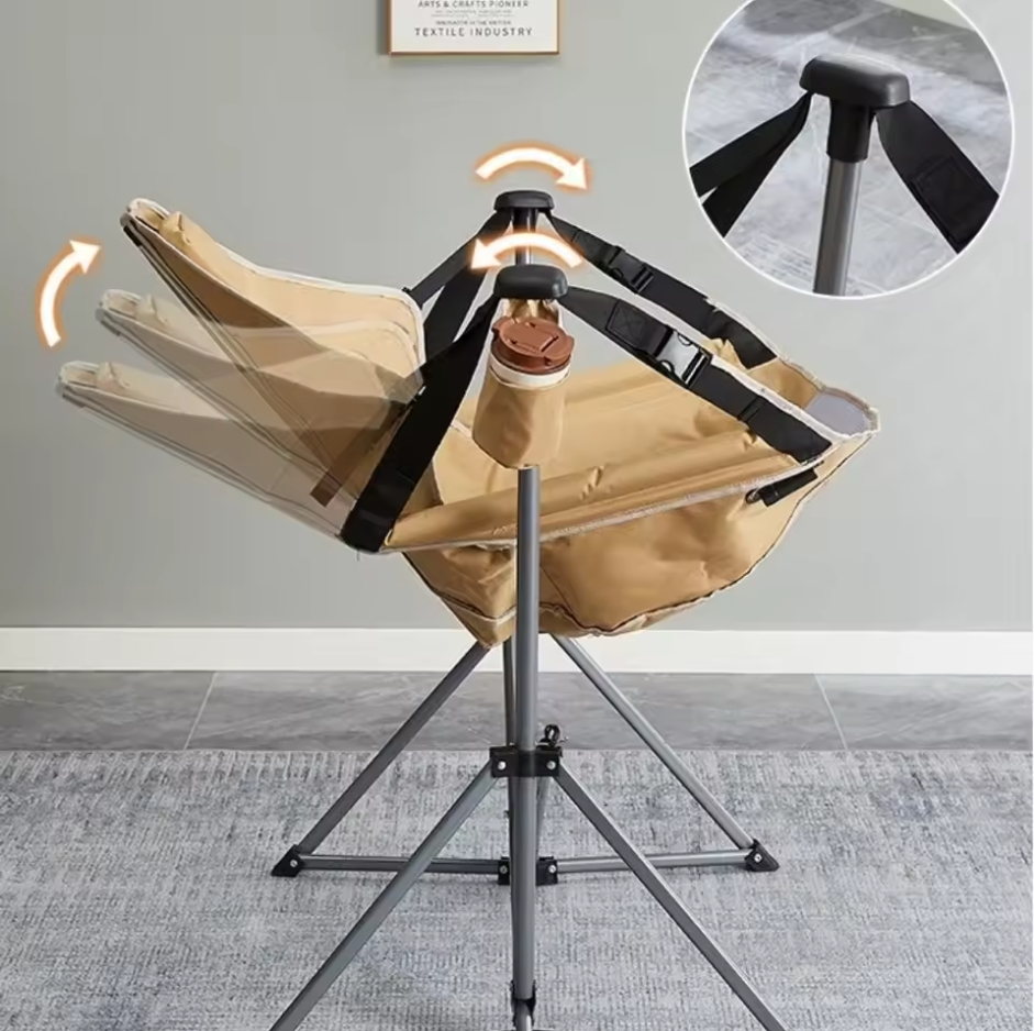 Lightweight and Portable Outdo - Outdoor Camping Rocking Chair ulasan dan harga
