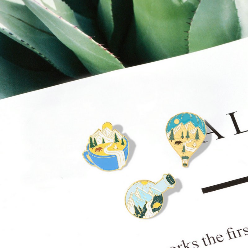 Camping Adventure Enamel Pins  - Outdoor Camping For Kids ulasan dan harga