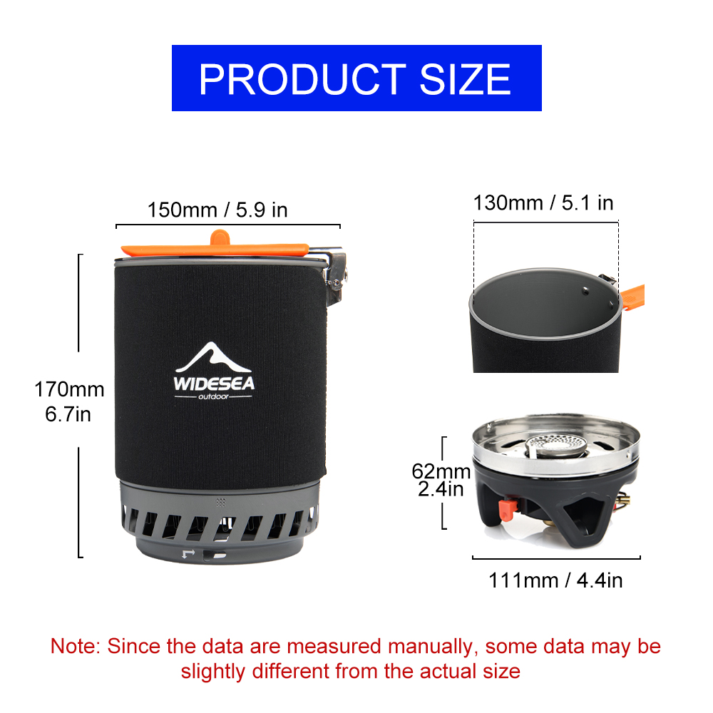 Widesea Camping Cooking System - Outdoor Camping Heater For Tent ulasan dan harga