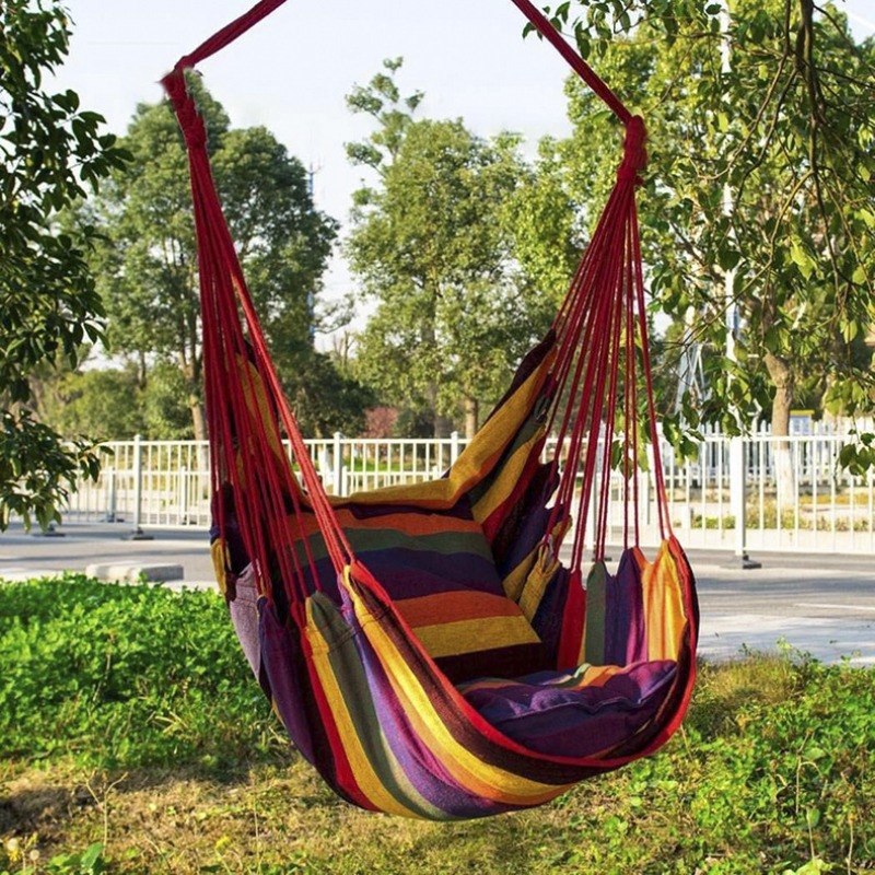 Indoor Hanging Hammock Chair S - Outdoor Camping Rocking Chair ulasan dan harga