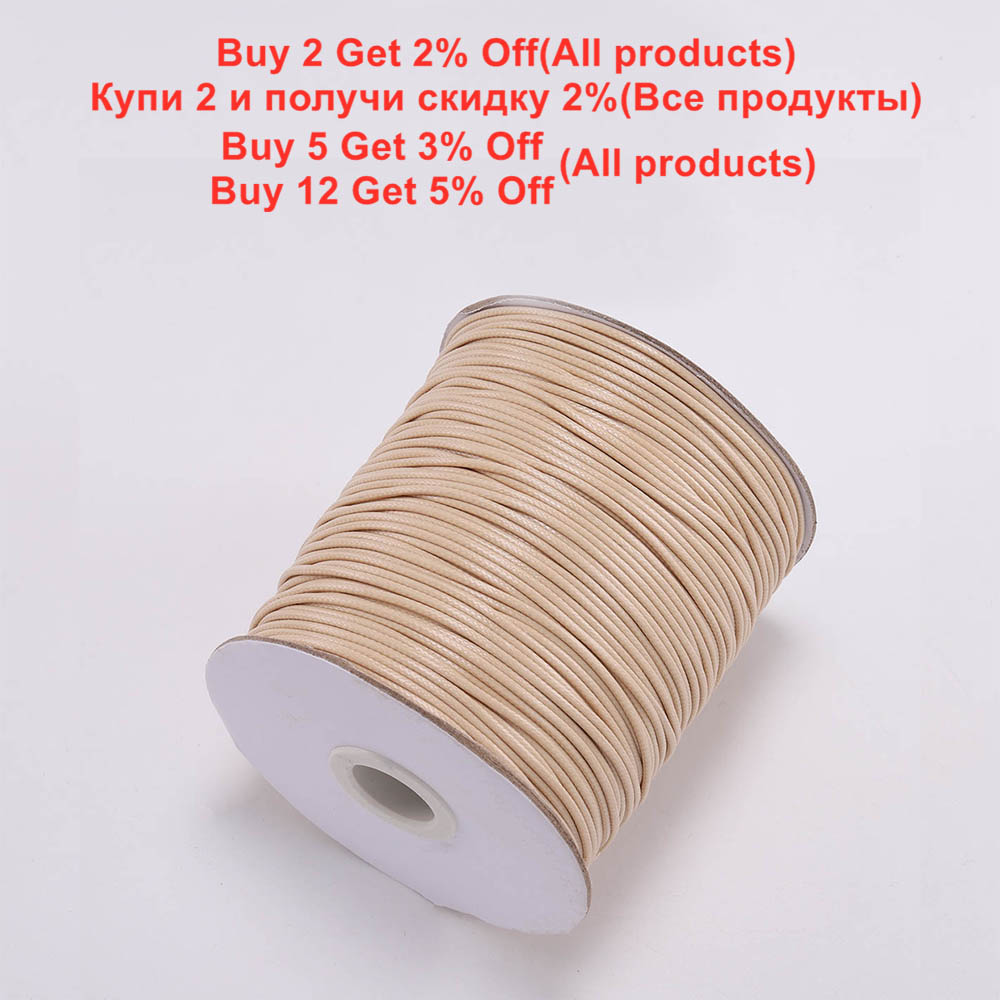 10M/Lot 0.5-2.5mm Leather Line - Paracord Bracelet ulasan dan harga