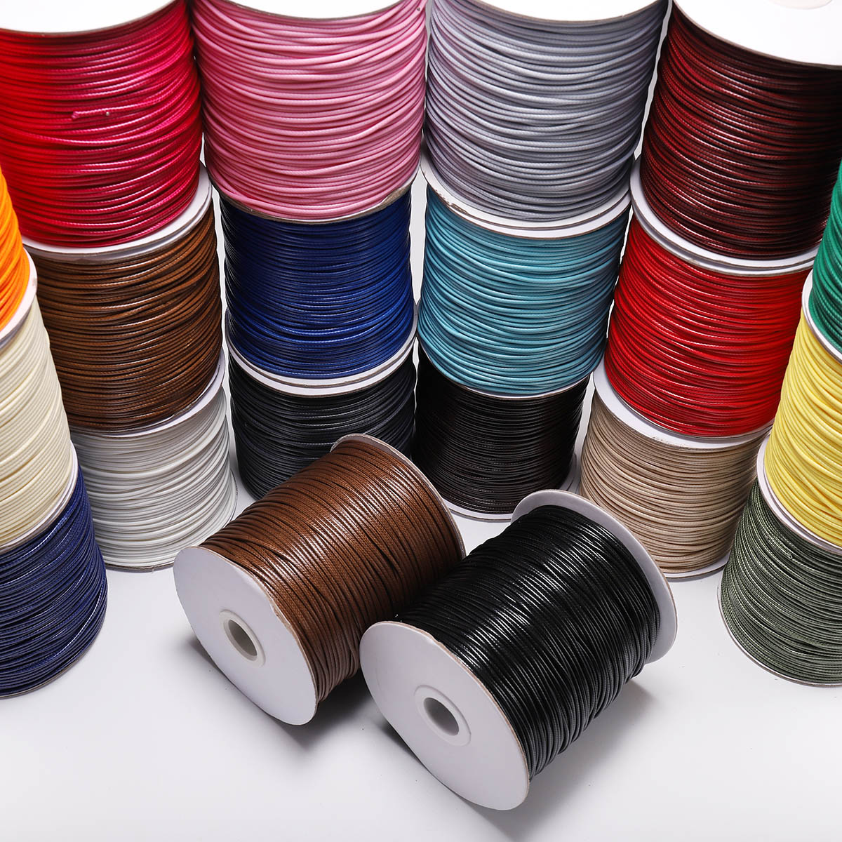 10M/Lot 0.5-2.5mm Leather Line - Paracord Bracelet ulasan dan harga