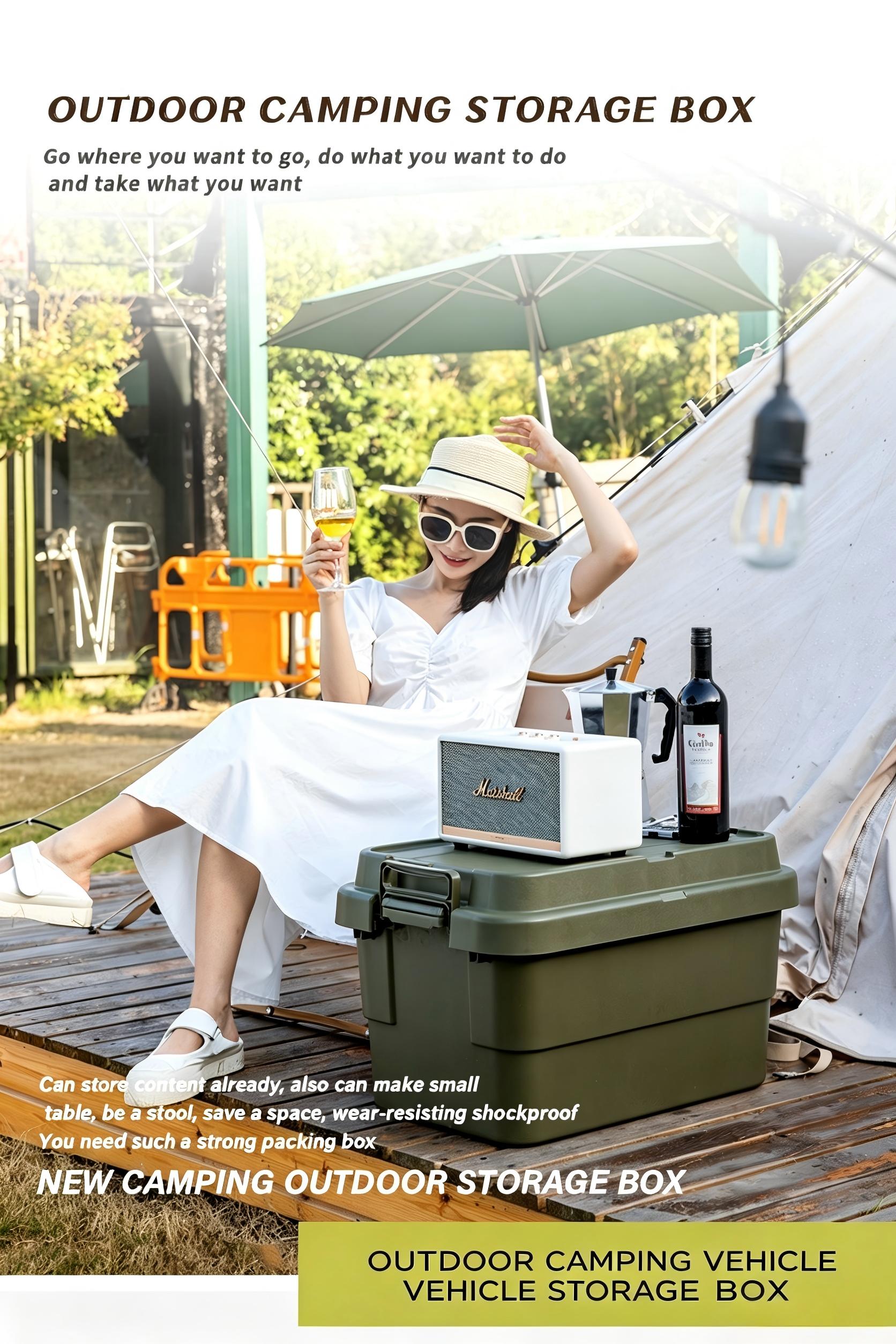 Large Thick Storage Box Outdoo - Outdoor Camping Stores ulasan dan harga