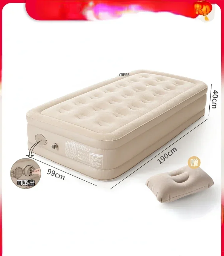 Single Raised Inflatable Mattr - Outdoor Camping Beds For Sale ulasan dan harga