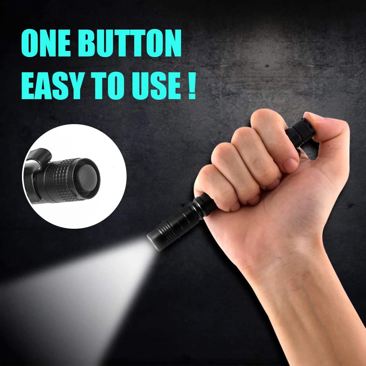 Portable Mini LED Pen Flashlig - Outdoor Camping Light Portable ulasan dan harga