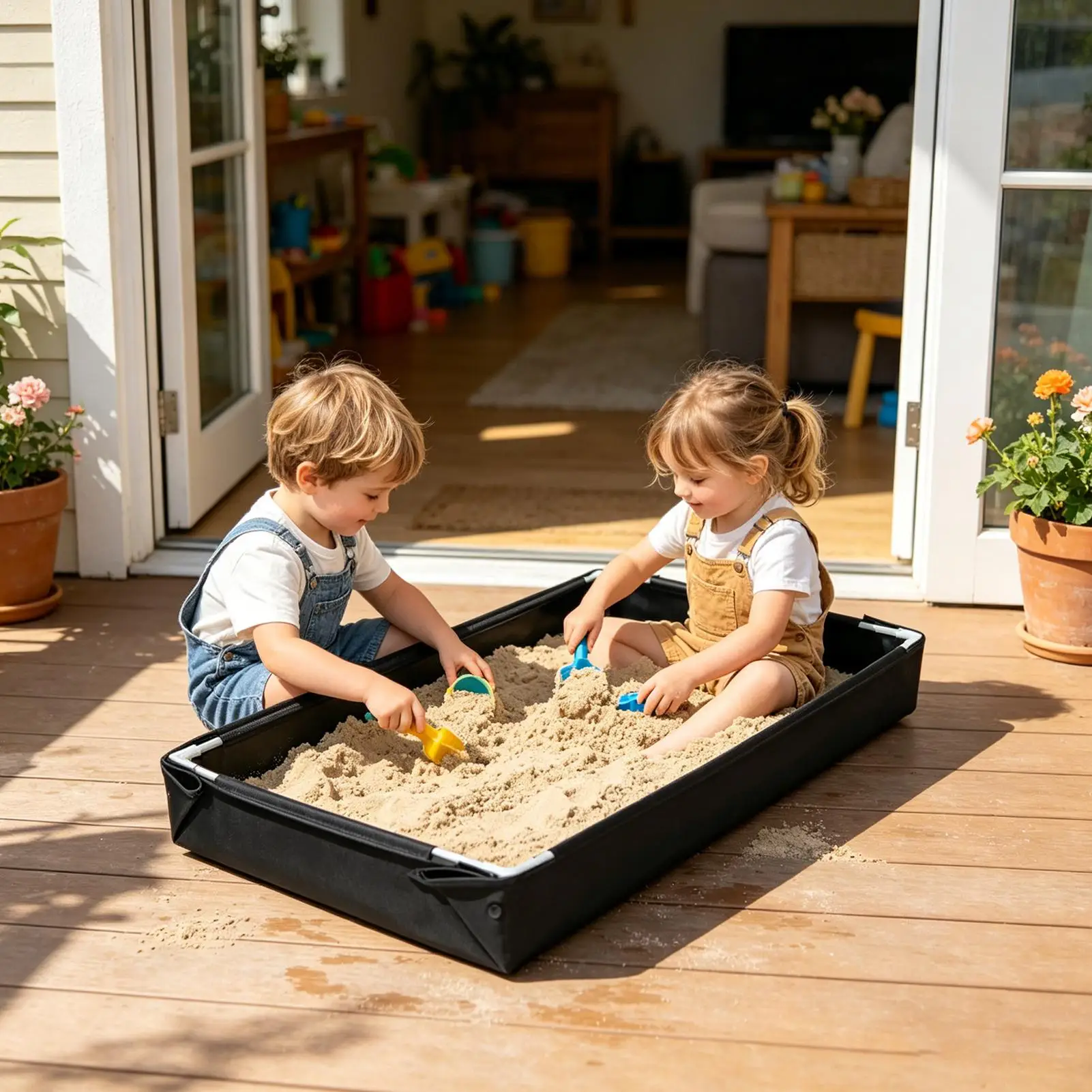 Foldable Sandbox Outdoor Water - Outdoor Camping For Kids ulasan dan harga
