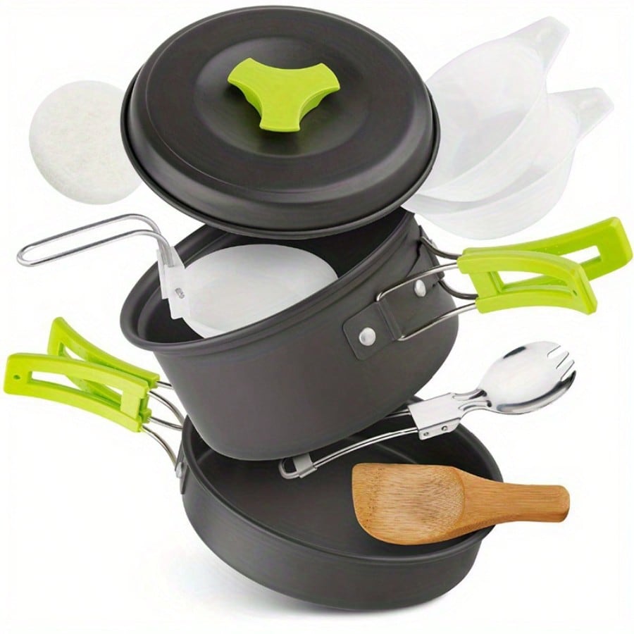 Camping Cooking Set: Portable  - Camp Cooking Set ulasan dan harga