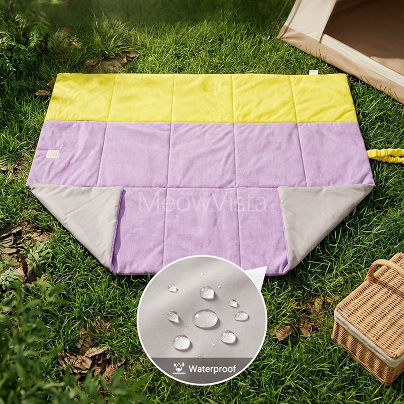 Portable Foldable Dog Car Seat - Outdoor Camping Dog Bed ulasan dan harga