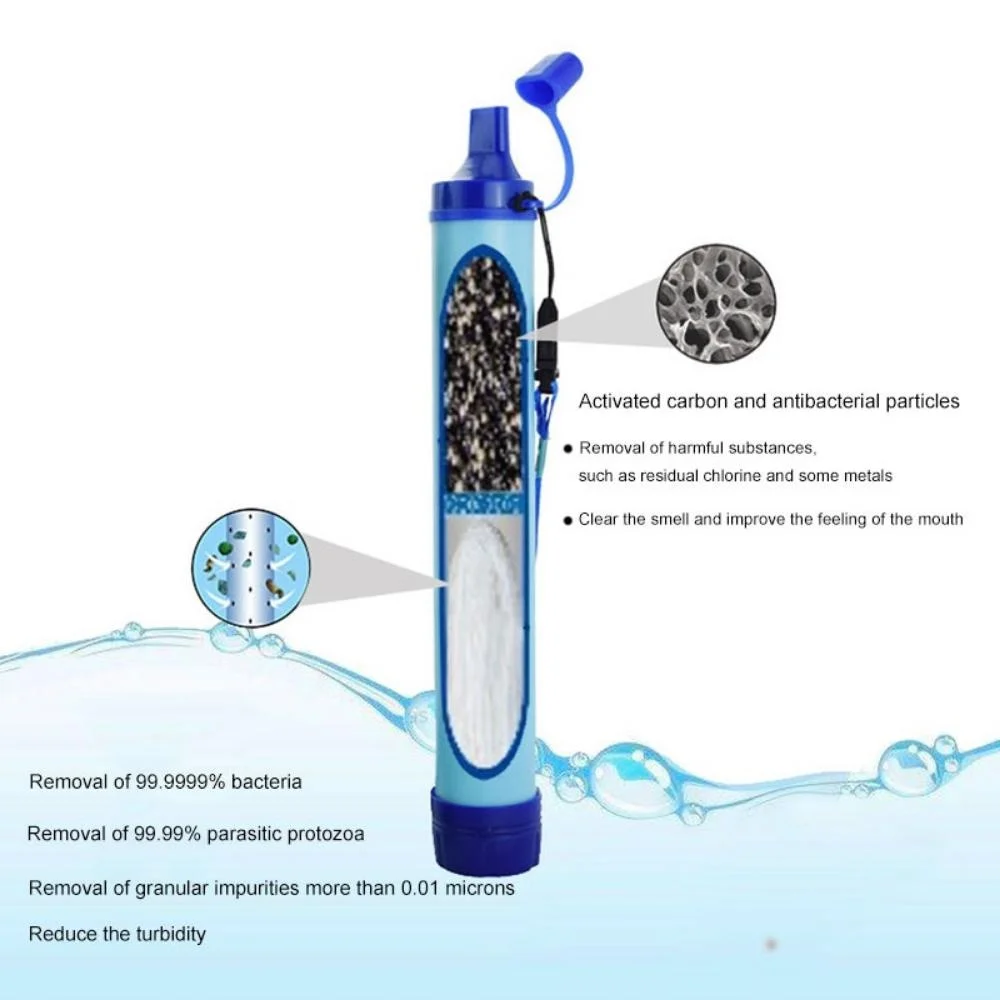 Portable Outdoor Water Purifie - Outdoor Camping Water Filter ulasan dan harga