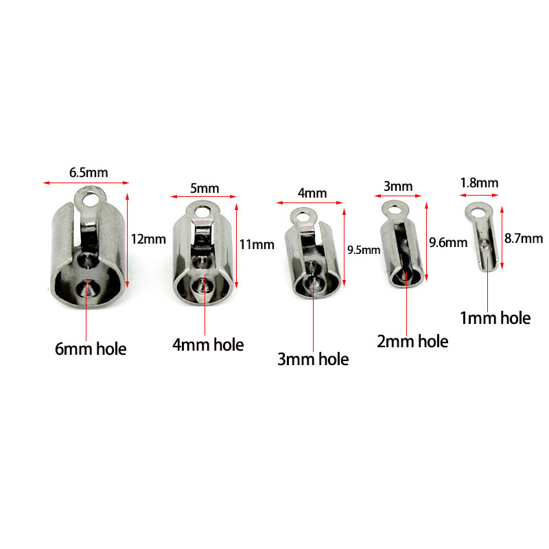 30-50pcs Stainless Steel Crimp - Paracord Bracelet ulasan dan harga