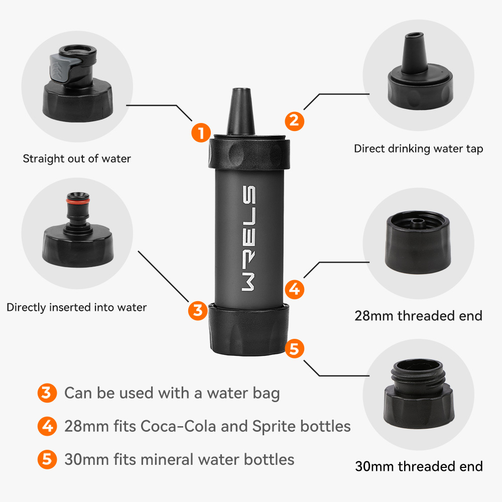 WERLS Hiking Personal Mini Wat - Outdoor Camping Water Filter ulasan dan harga