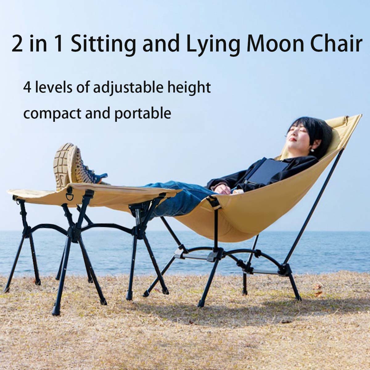 Multi-function Camping Moon Ch - Outdoor Camping Rocking Chair ulasan dan harga