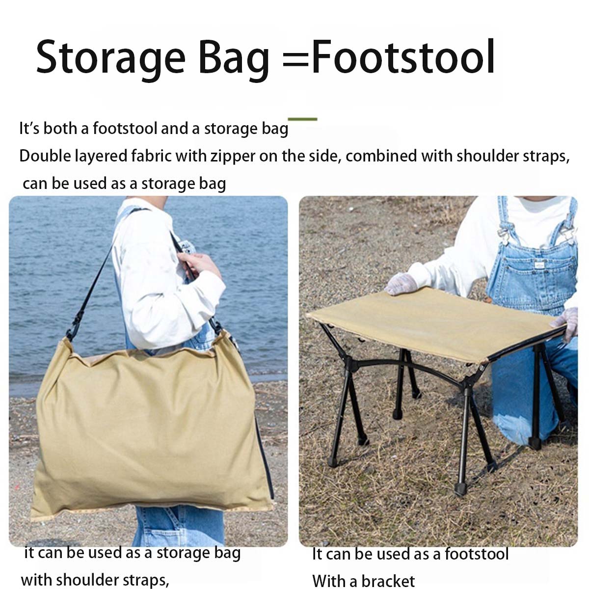 Multi-function Camping Moon Ch - Outdoor Camping Rocking Chair ulasan dan harga