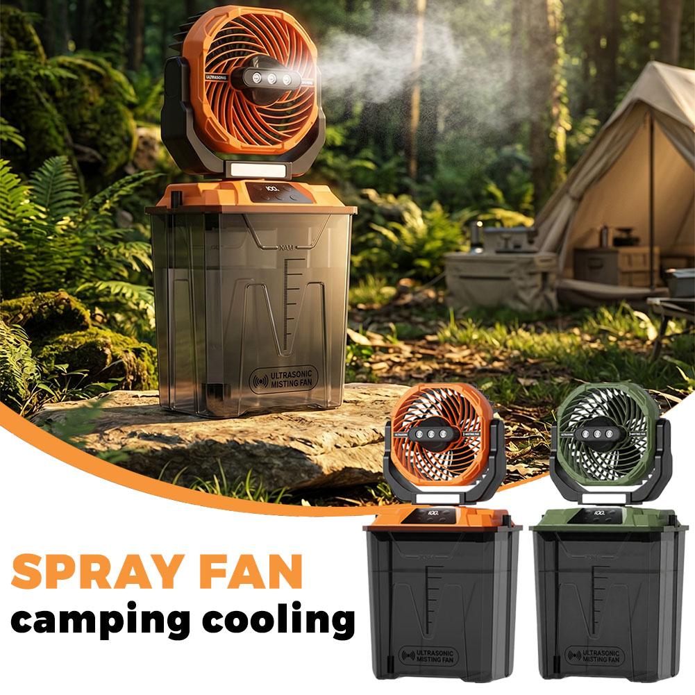 New Outdoor Misting Fan Campin - Outdoor Camping Misting Fan ulasan dan harga