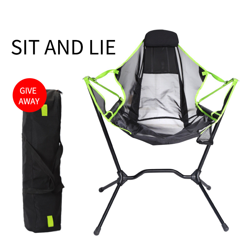 Folding Outdoor Camping Rockin - Outdoor Camping Rocking Chair ulasan dan harga