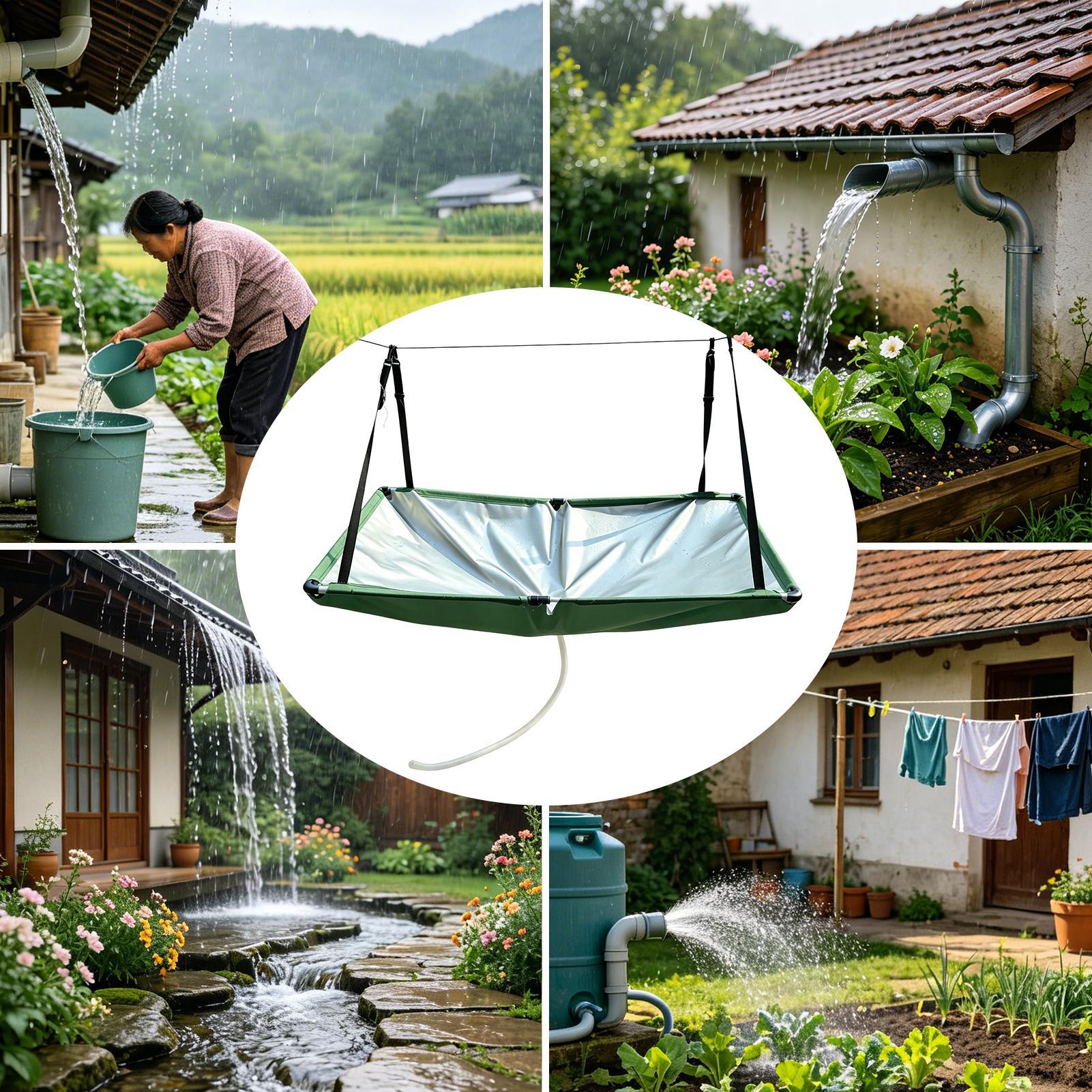 Rain Collector for Garden Wate - Outdoor Camping Water Filter ulasan dan harga