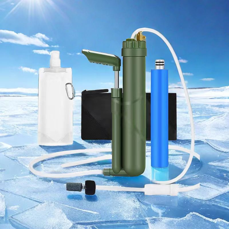 Filterwell Portable Hand Pump  - Outdoor Camping Water Filter ulasan dan harga