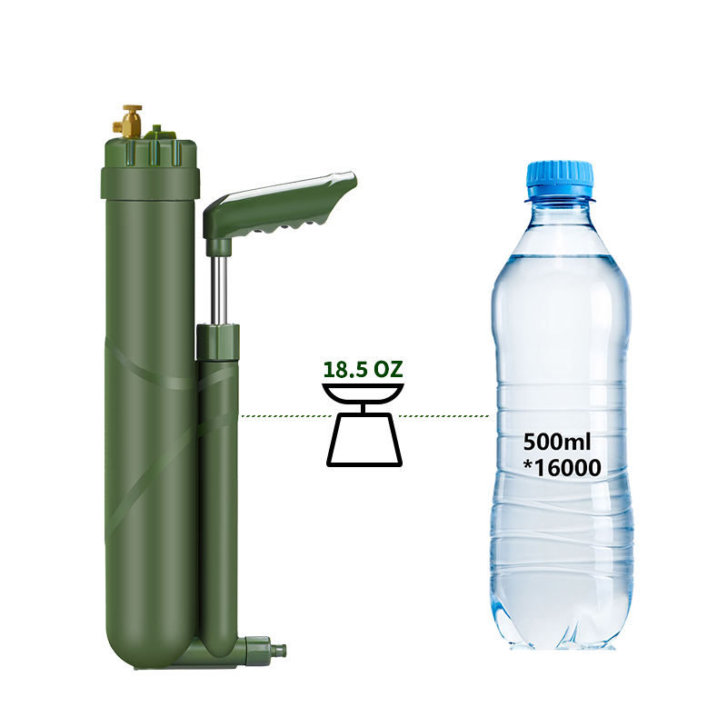 Filterwell Portable Hand Pump  - Outdoor Camping Water Filter ulasan dan harga