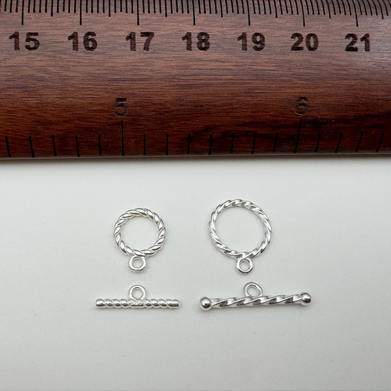 1Set S925 Sterling Silver Hemp - Paracord Bracelet ulasan dan harga