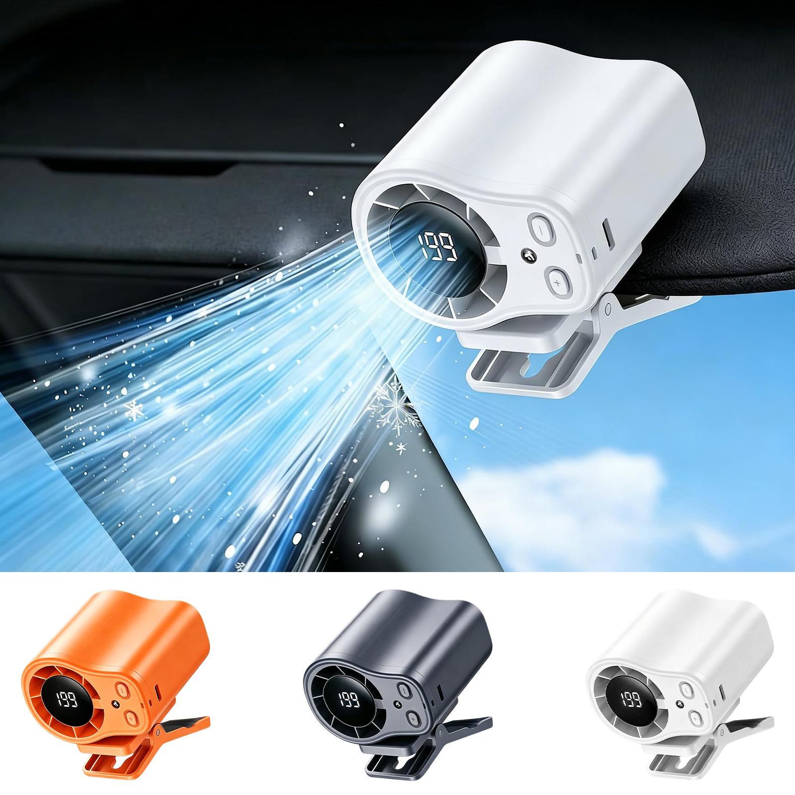 Semiconductor Cooling Car Fan  - Outdoor Camping Misting Fan ulasan dan harga